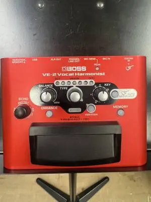BOSS VE-2 Vocal Harmonist Pedal